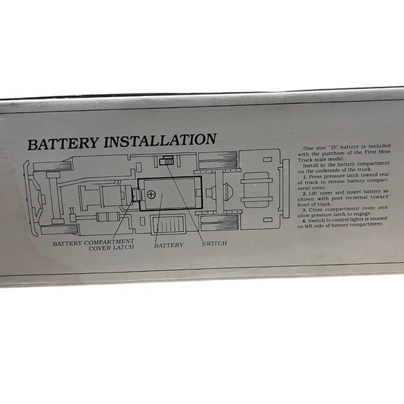 Hess First Classic Toy Car with Yellow and Green Accents New with Box. - Picture 8 of 8